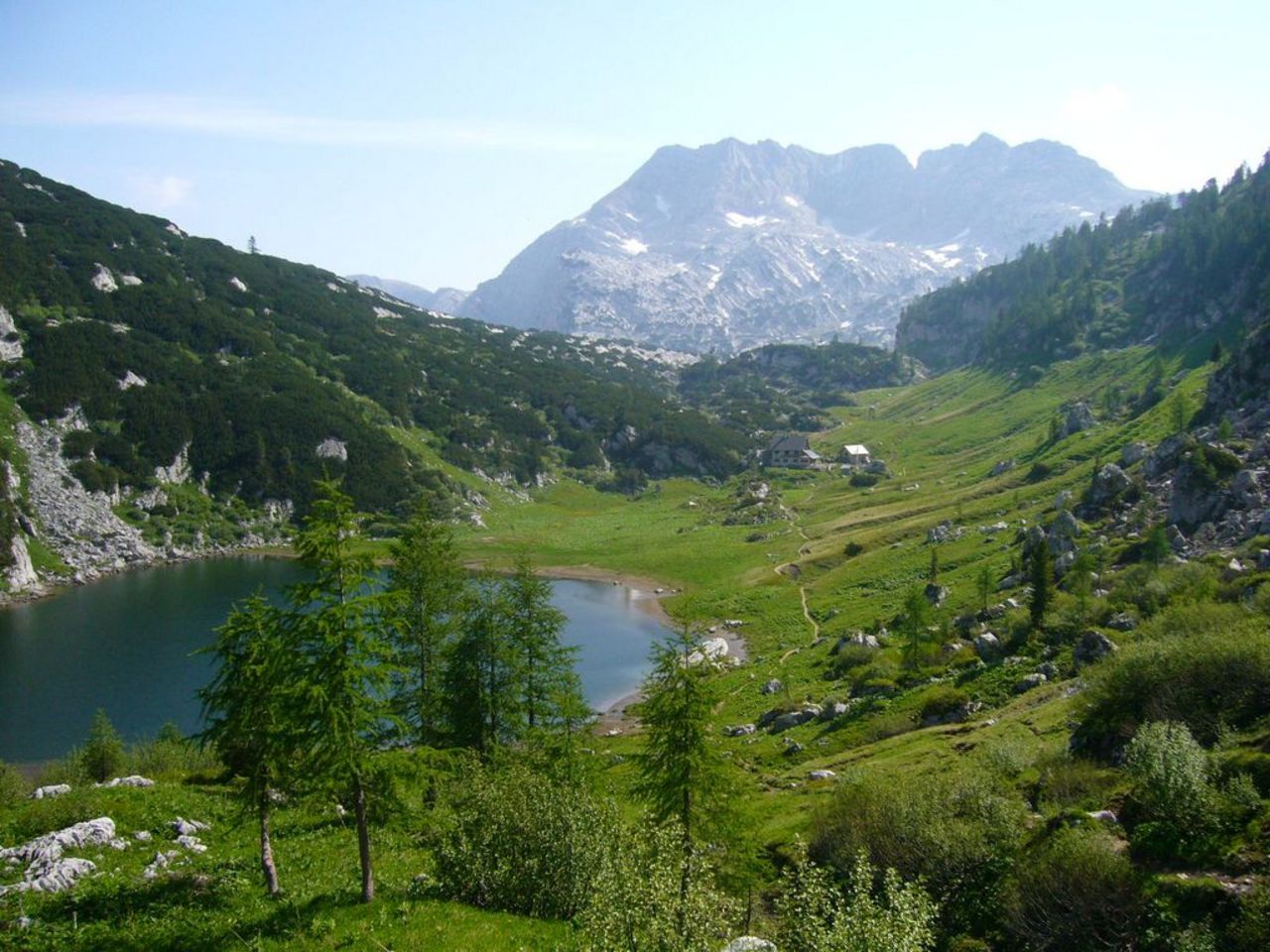 Alpine farming in Totes Gebirge (Austria)