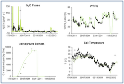 Measuring and Modelling Greenhouse- Gas Emissions and nitrate leaching of raw material crop rotations (MASTER)