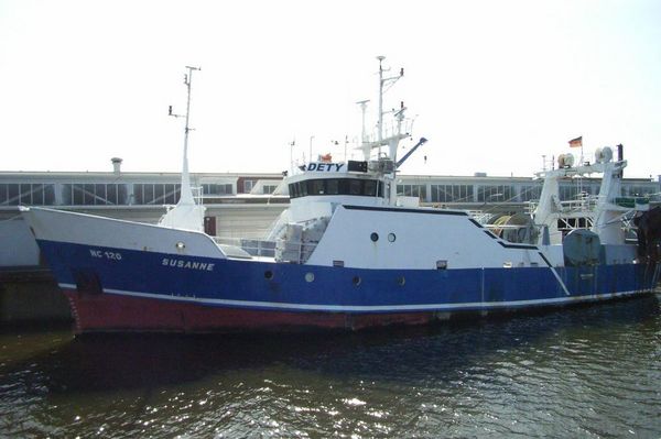 Specialising in fish species such as cod and saithe: bottom trawler Susanne.