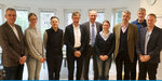 A group photo with: Richard Fischer, Margret Köthke, Jörg Schweinle, Christoph Hoffmann, Matthias Dieter, Franziska Schier, Peter Elsasser, Björn Seintsch and Holger Weimar