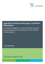 Deckblatt des Thünen Reports 50 von Tobias Mettenberger