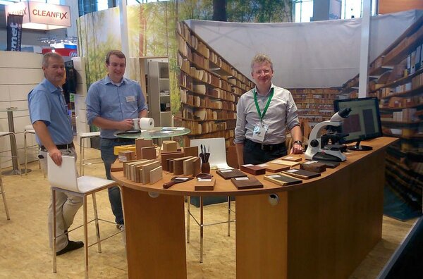 Der Thünen-Stand auf der Interforst in München