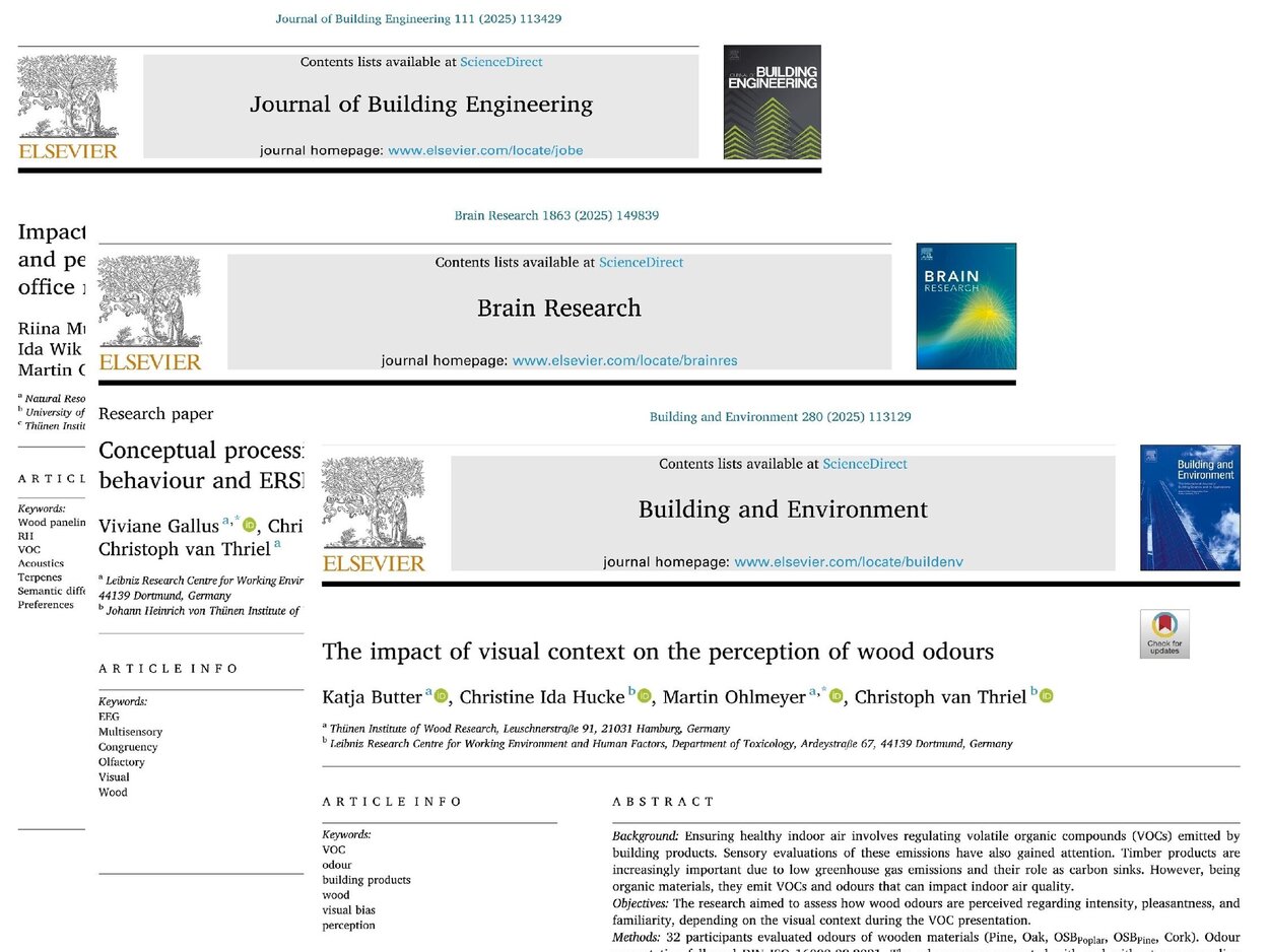 Abbildung mit den Publikationen