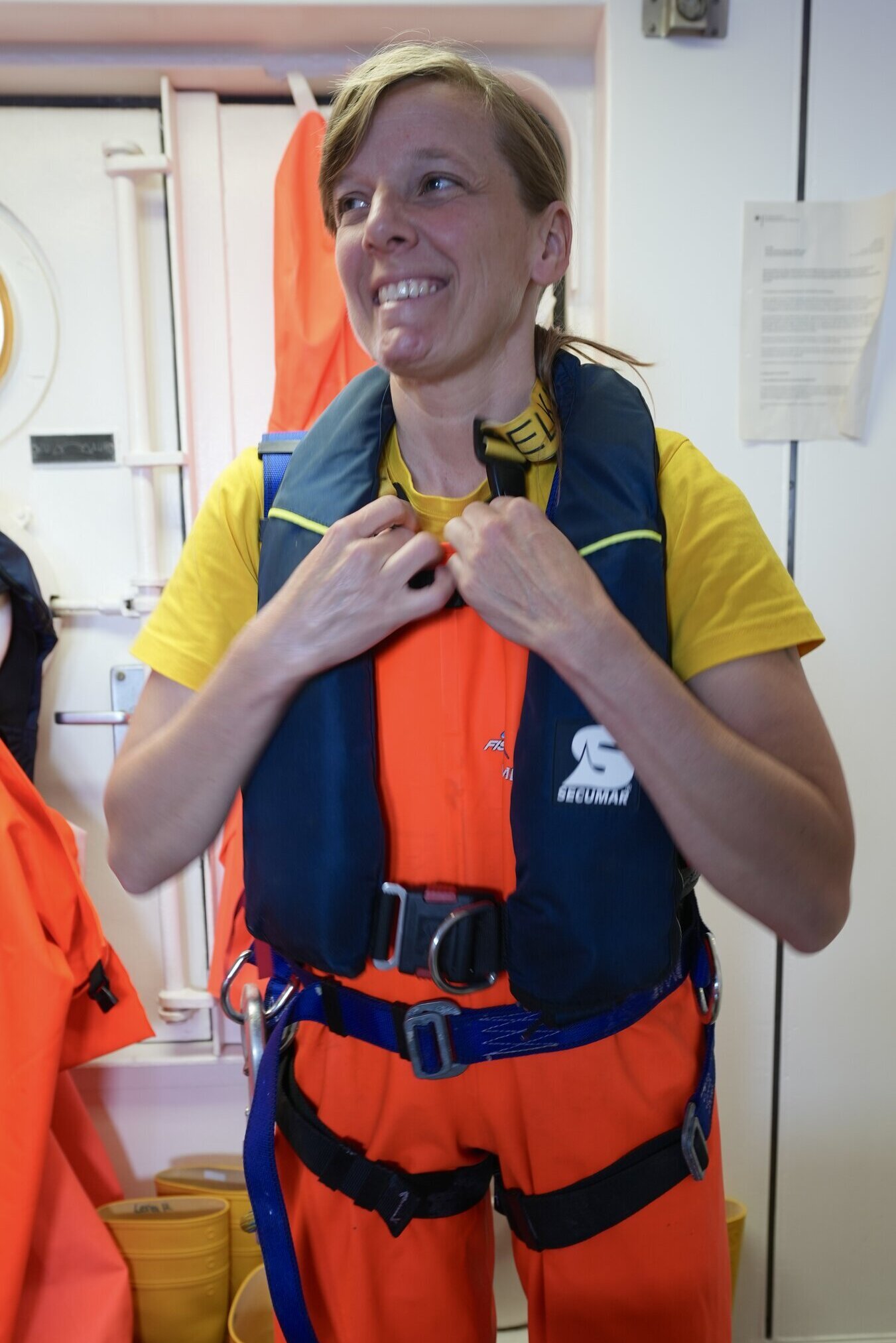 Die Wissenschaftlerin Dr. Josefin Sundin aus Stockholm, Schweden.