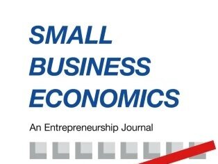 Small Business Economics Cover of the Journal Small Business Economics