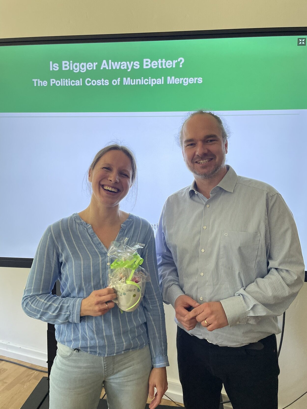 Luisa Dörr (links) und Jan Cornelius Peters