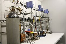 Reihe mit 3 Edelstahldruckautoklaven