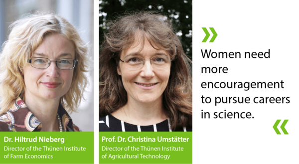 Zwei Frauenportraits