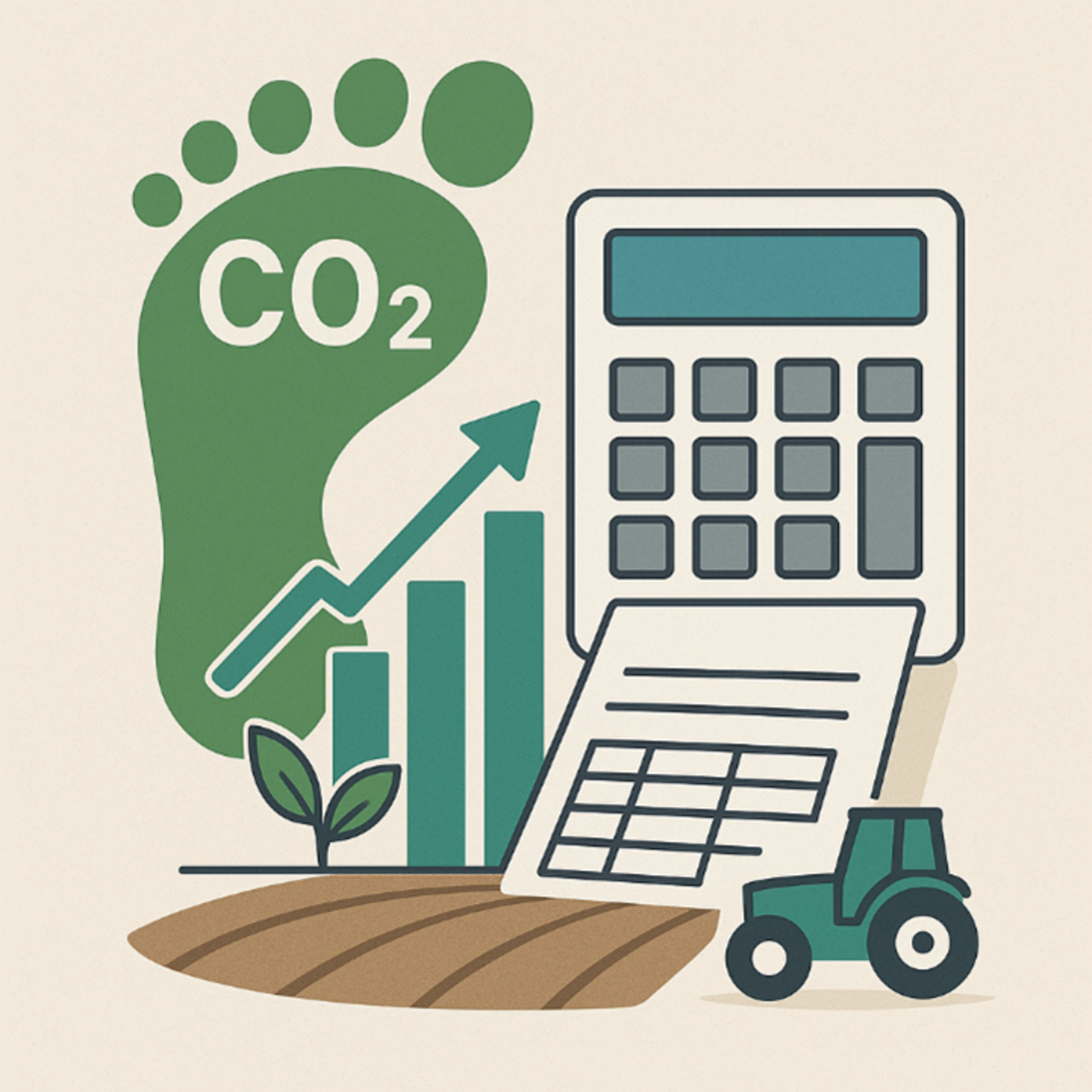 Klimabilanzen für Ackerbaubetrieb