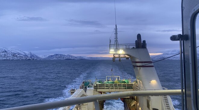Die erste Rückkehr nach Island nach einer Woche auf See Die erste Rückkehr nach Island nach einer Woche auf See