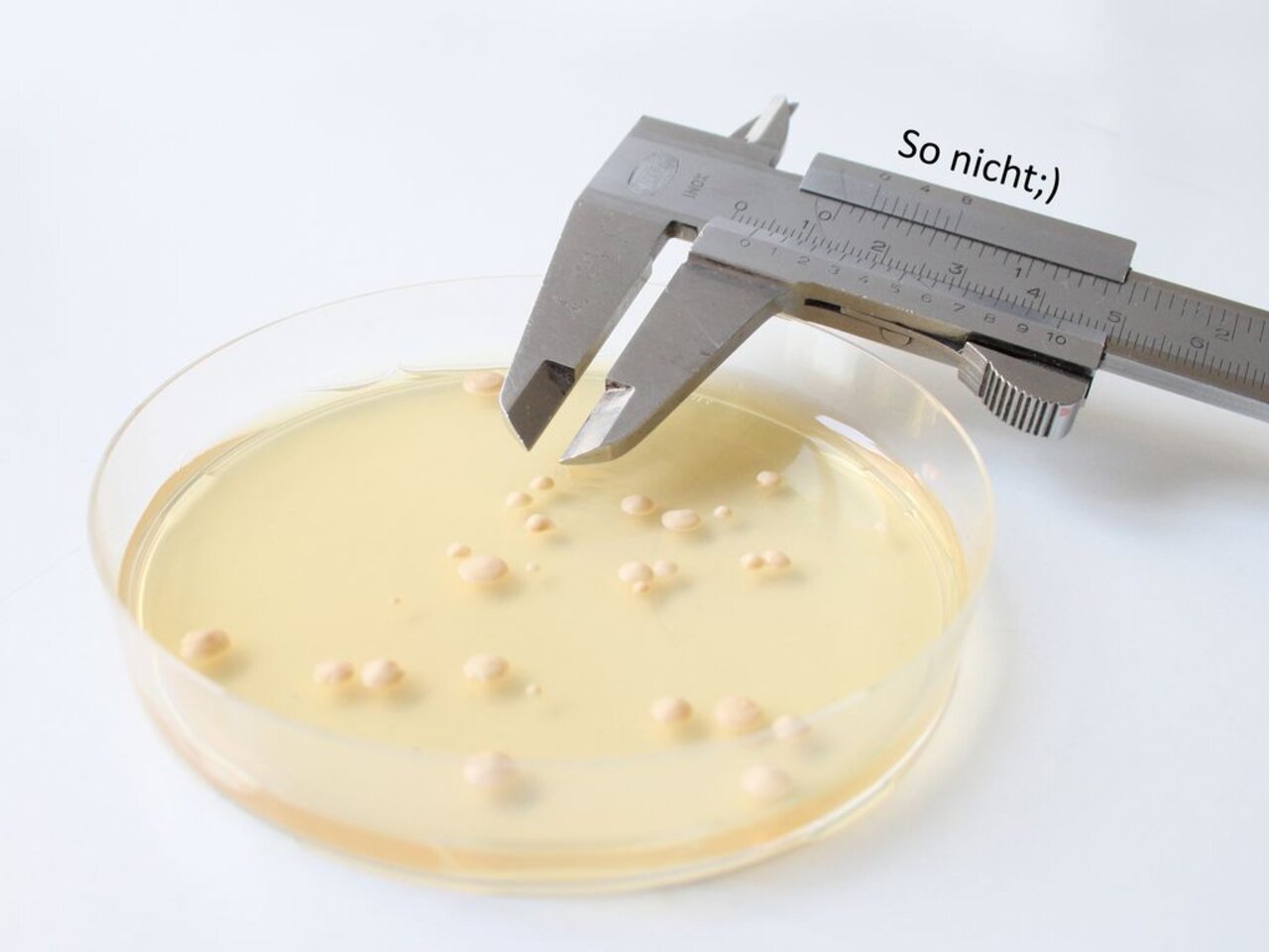 Negativ Beispiel der Messung