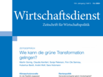 Cover der Ausgabe 5/2024 des Wirtschaftsdienstes