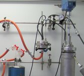 Pervaporation set-up