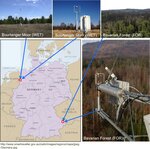 Map of campaign locations and setup pictures