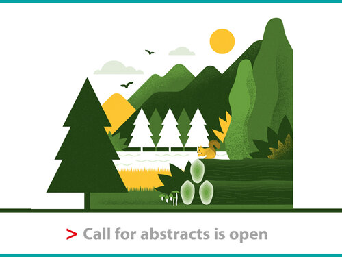 Infographic by Eurac Research; with the addition: Call for abstracts is open