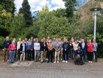 Teilnehmer*innen des internationalen CITES-Workshop im Arboretum des Thünen-Instituts