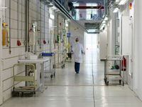 Lab corridor towards biotechnology labs