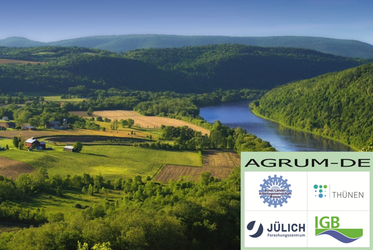 AGRUM Germany: Spatially differentiated analyses on agricultural water protection