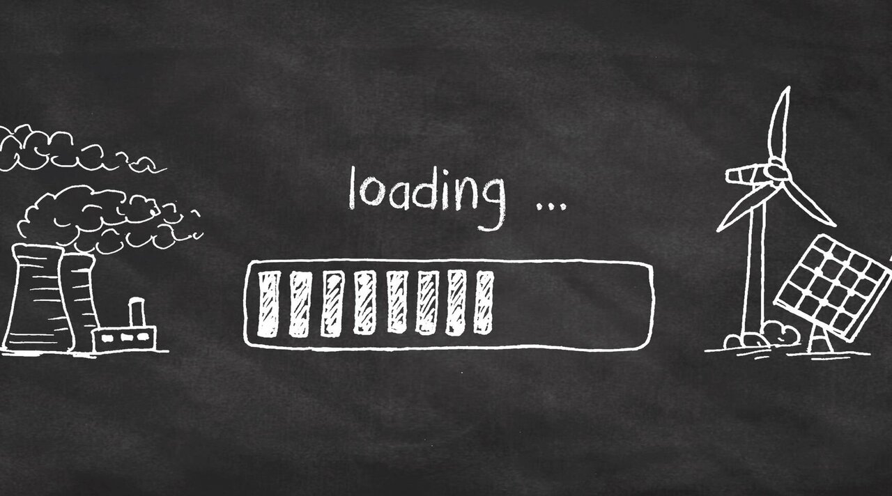 Renewable energy transition concept