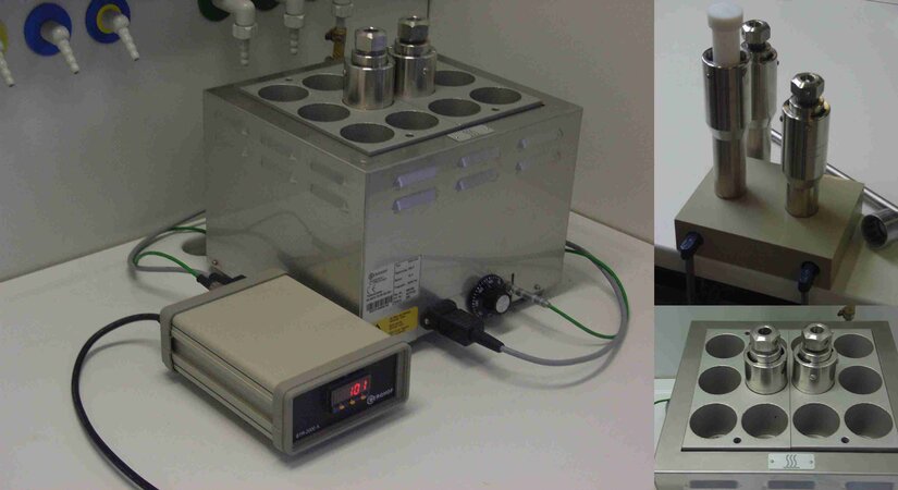 Stainless steel mini autoclaves (up to 250°C)