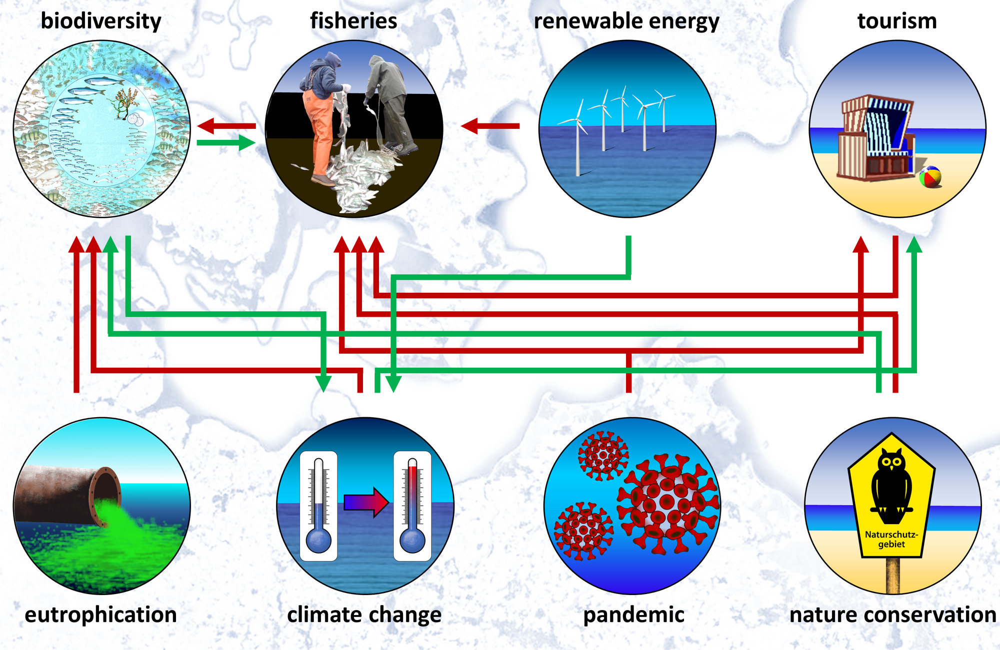 Chart of Conflicts of interests in the Western Baltic Sea