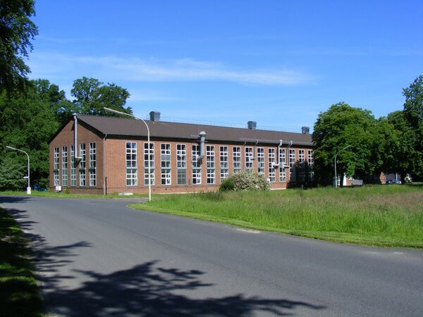 Click to zoom image Hall with labs view from outside