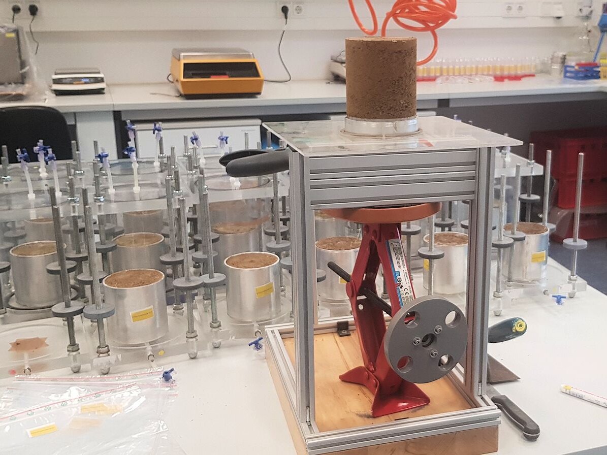 Taking samples after incubation