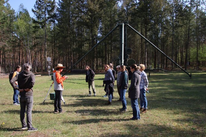 Click to zoom image Arbeitsgruppentreffen der Querschnittsgruppe in Britz mit Führung über das Institutsgelände