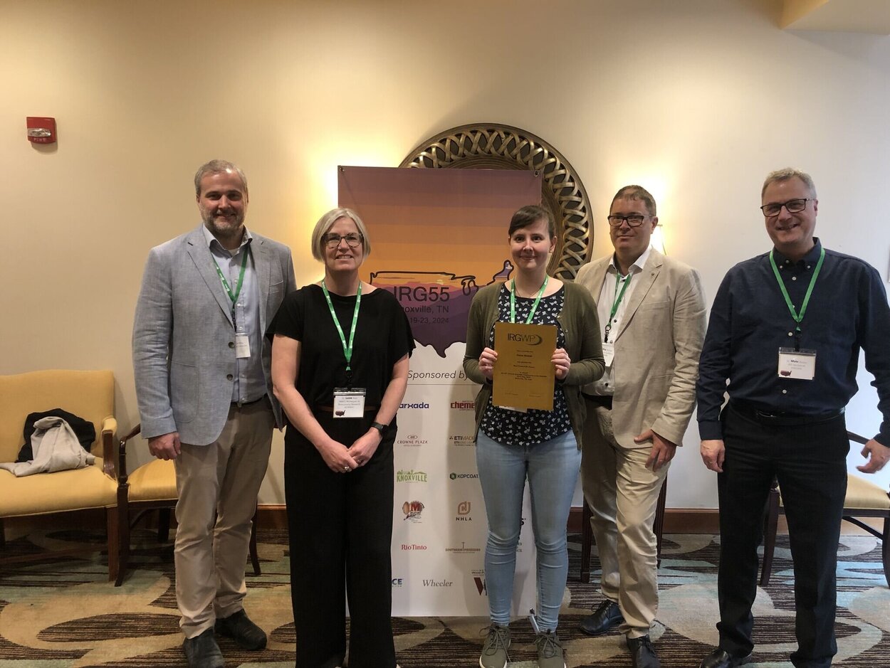  Gesa Weber with four People from the the RCA-Committee 