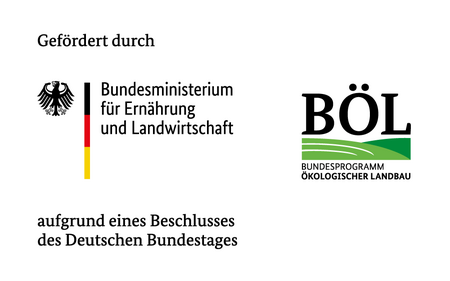 Kombilogo BMEL mit Foerderzusatz und BOEL Logo als Geldgeberin