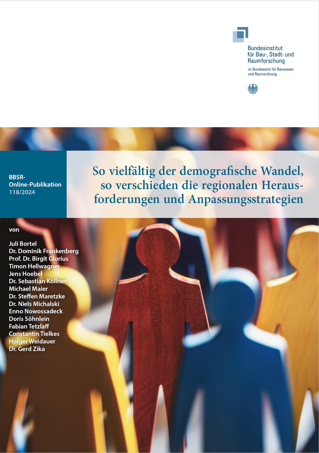 Titelseite des BBSR-Online-Publikation Nr. 118/2024