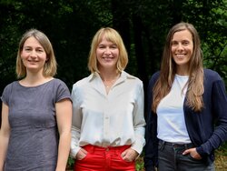 Johanna Pötzsch, Dr. Babett Jánszky, Theresa Dühn (v.l.n.r.) Geschäftsstelle Steuerungsgruppe Öko-Forschung