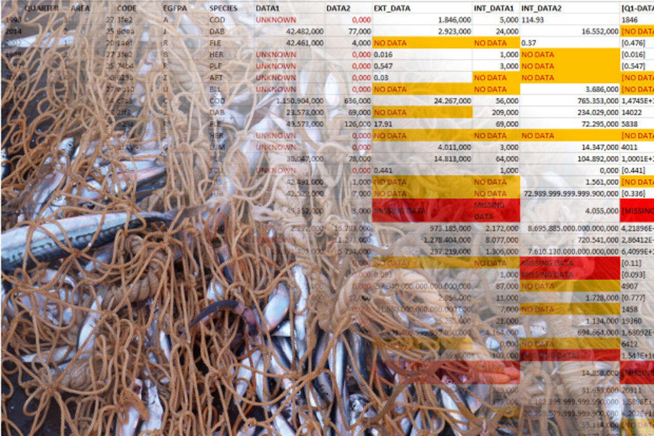 fehlende Daten zum Fang