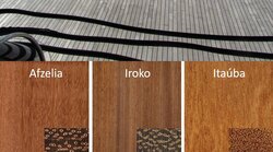 Alternative timber to natural forest teak for shipbuilding