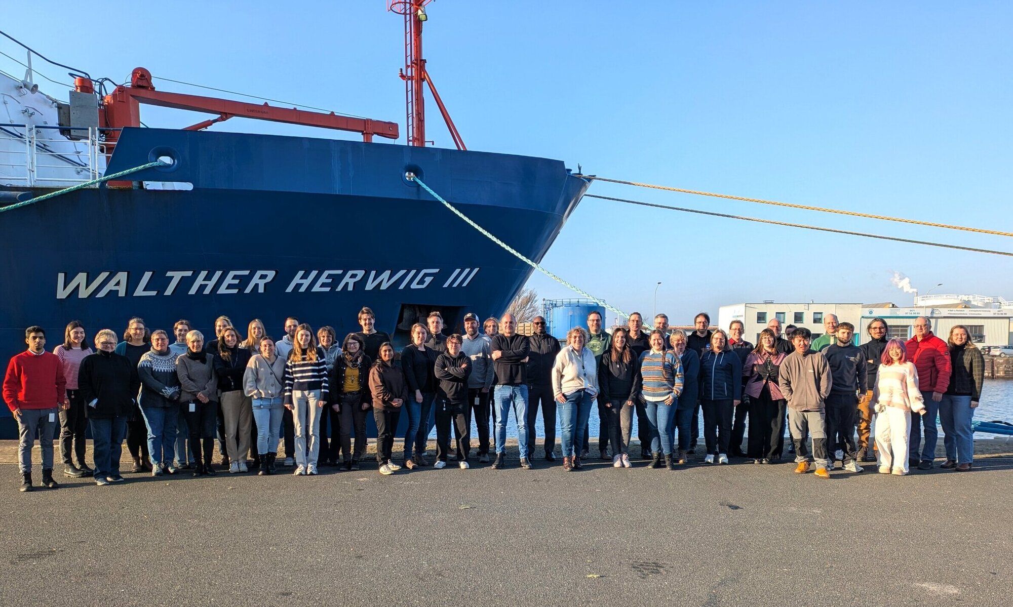 Gruppenfoto von Mitarbeitenden