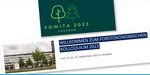 Logo der Forstwissenschaftlichen Tagung und Forstökonomischem Kolloquium in Dresden, 11.-15. September 2023 