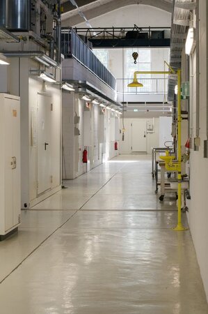 Click to zoom image Lab corridor chemical labs