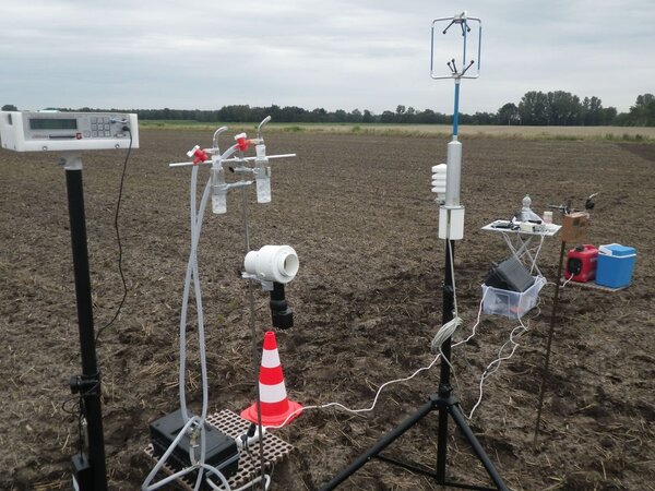 Click to zoom image Immission measurements of gases, dust and bio-aerosols with different sampling systems