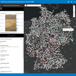 Screenshot des Profilviewers der Bodenzustandserhebung Landwirtschaft