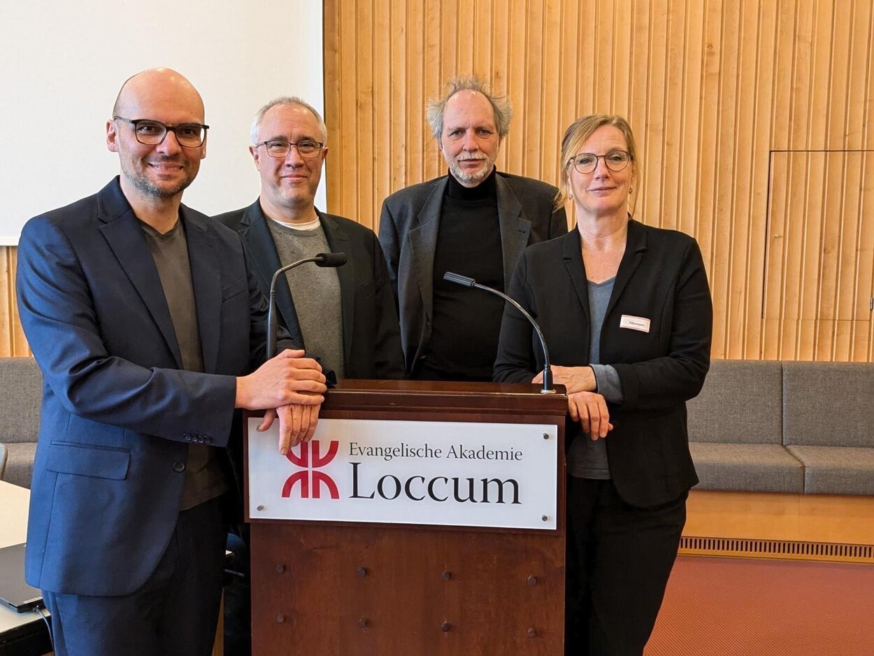 Das Organisationsteam (v.l.n.r.): Christian Hundt (WI), Dirk Fornahl, Joachim Lange und Barbara Fährmann