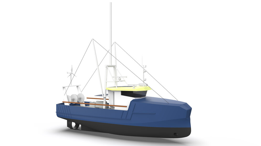 Vorentwurf moderner Fischkutter für den Einsatz in der Nordsee