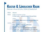 Programm of the State Culture Congress Schleswig-Holstein