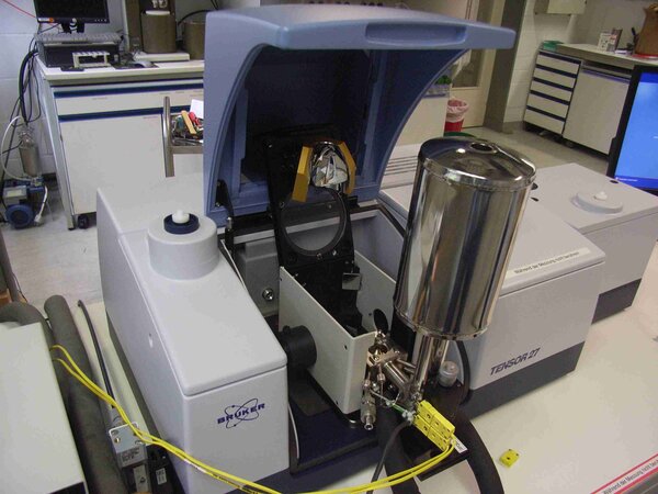 FTIR with DRIFT cell