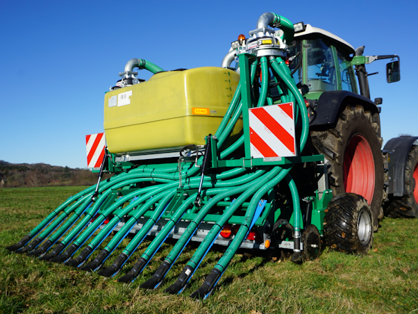 Slurry application Slurry application