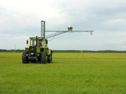 Messtraktor mit Multi-Sensorsystem Präzisionslandwirtschaft