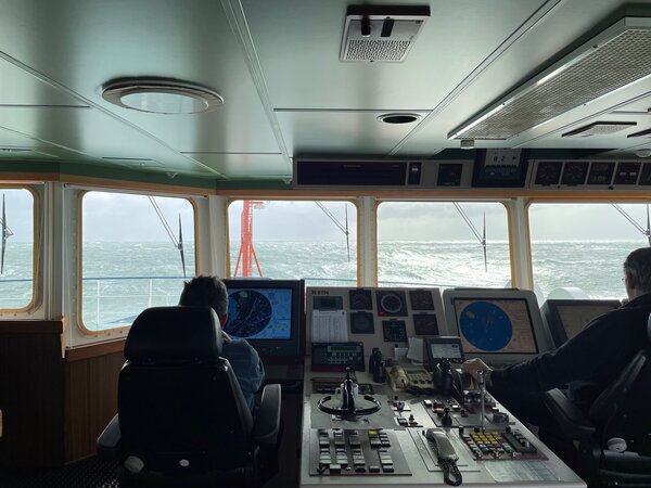 Bridge of the Walther Herwig III