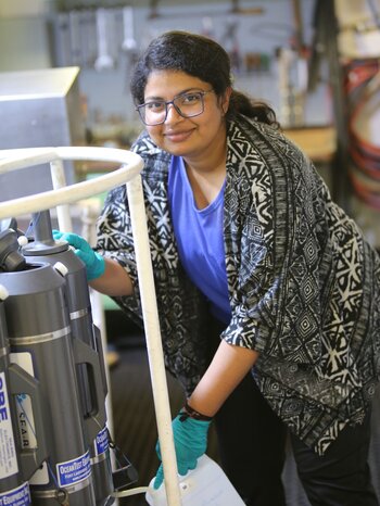 Portrait von Sree Lakshmi Santosh.