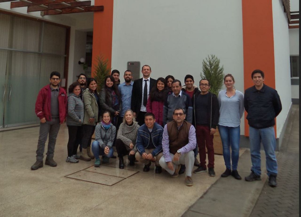 Gruppenfoto nach Workshop bei dem peruanischen Projektpartner CITEmadera in Lima