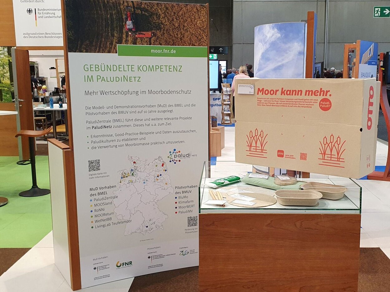 Messestand auf der Internationalen Grünen Woche 2025