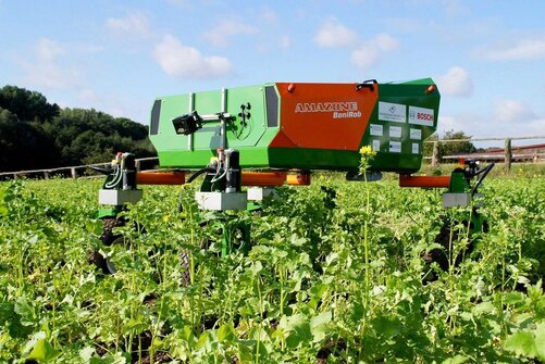 Field robot Field robot in action in the field